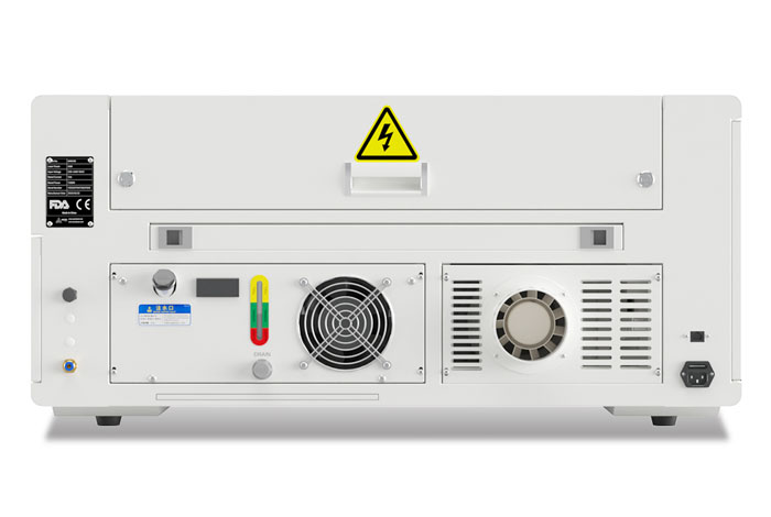 Aeon Mira5 S 合啪啪百万潮流电影 CO2 Desktop Laser Cutting Machine back view