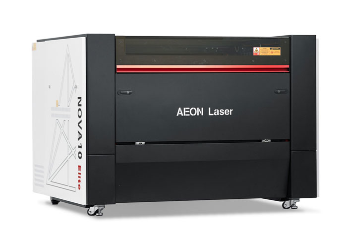 Aeon Nova10 S 灭火宝贝成人版在线观看  Professional CO2 Laser Cutter and Engraver three-quarter view