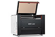 Aeon Nova10 S 灭火宝贝成人版在线观看  Professional CO2 Laser Cutter and Engraver three-quarter view with lid open