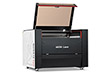 Aeon Nova10 S 超高级国王游戏  Professional CO2 Laser Cutter and Engraver three-quarter view with lid open